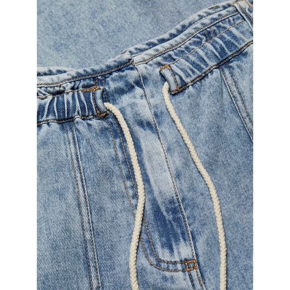 Rails Ryan Drawstring Denim Pants Faded Indigo Size XS NEW $178 [jb] - Picture 7 of 14
